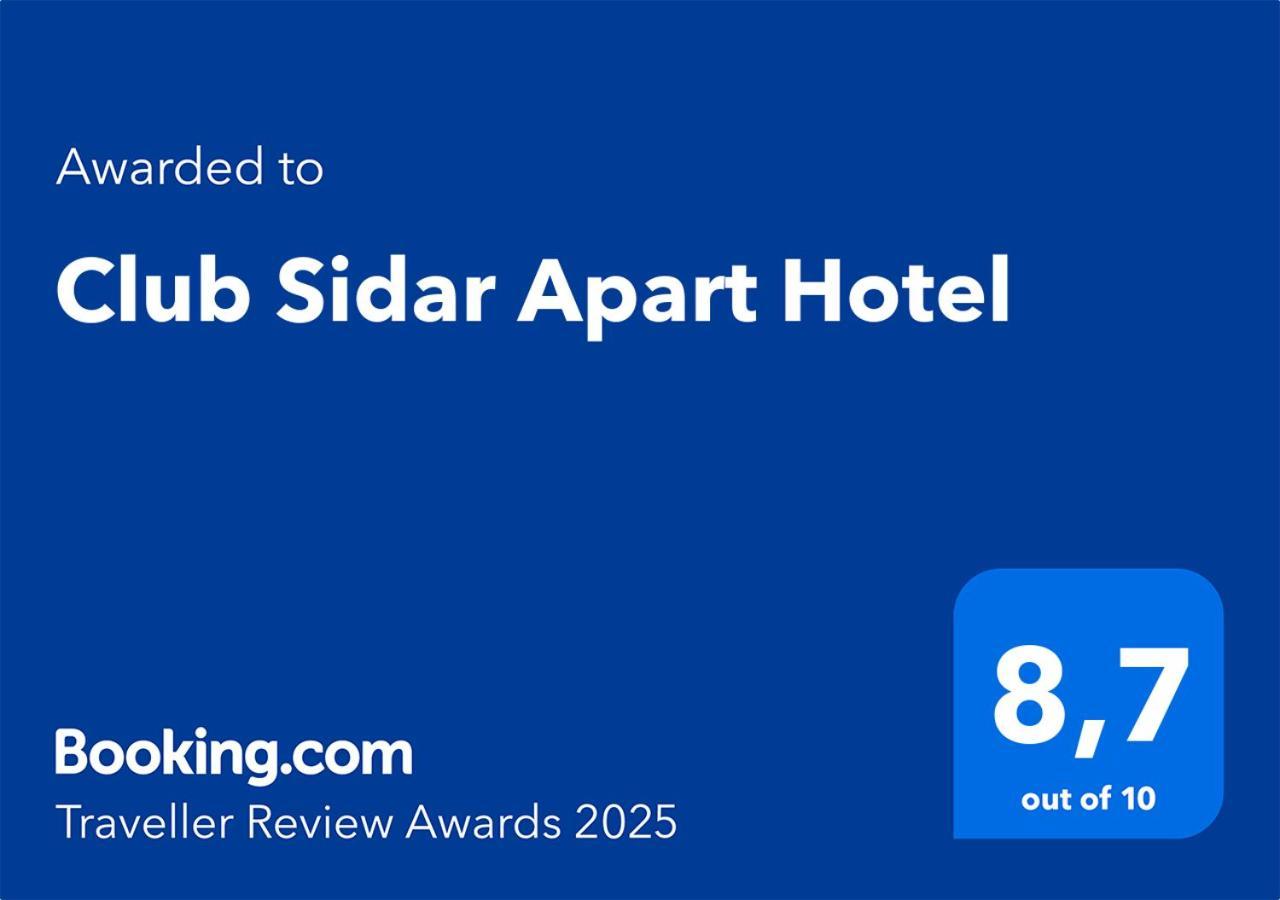 Club Sidar Apart Hotel Alanya Exterior foto
